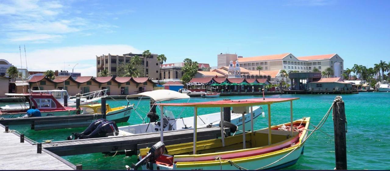 Ocean View Condo Overlooking The Caribbean Sea Oranjestad Exterior foto